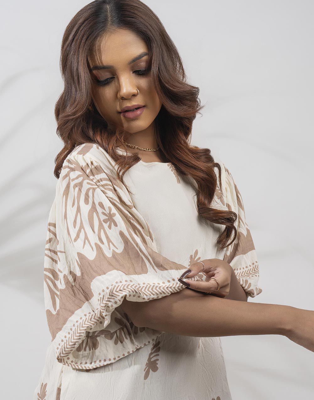 GIVO OVERSIZED MIDI DRESS