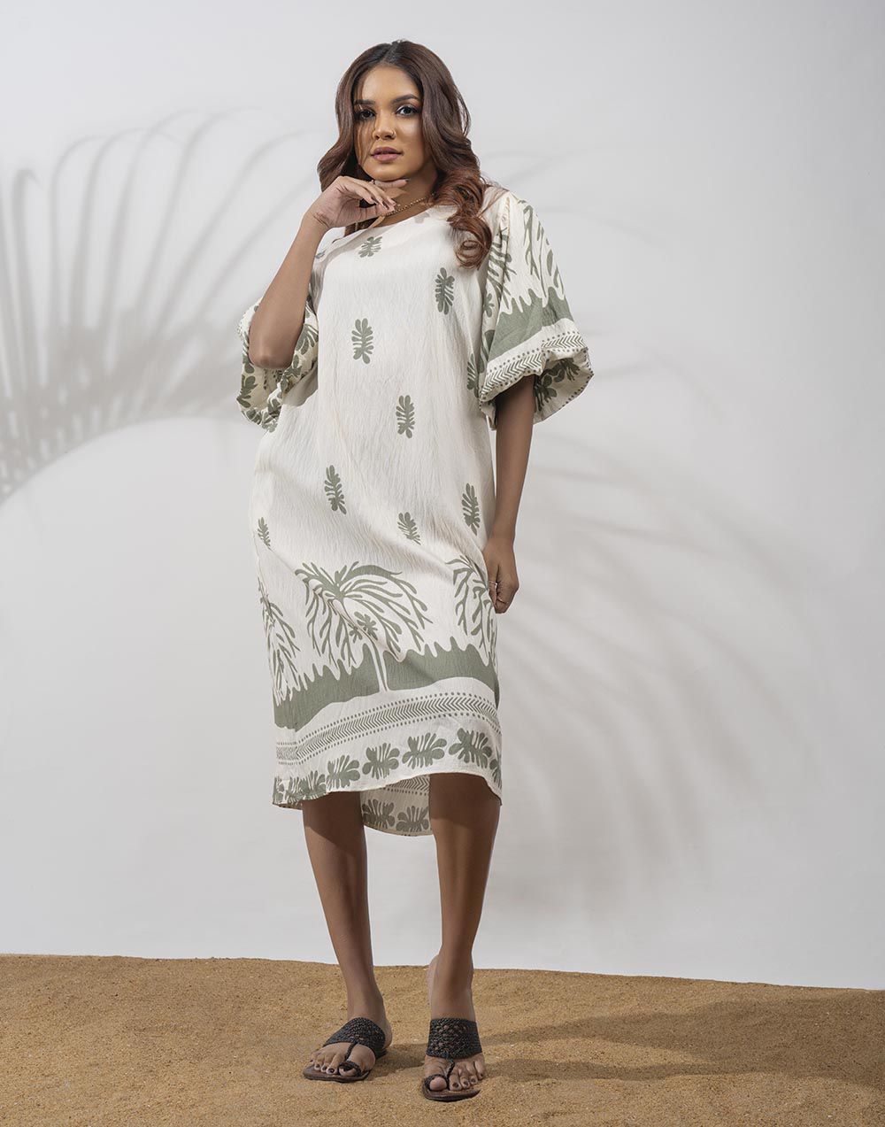 GIVO OVERSIZED MIDI DRESS