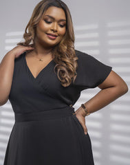 AMANI PLEATED DRESS