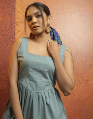 GIVO SLEEVELESS SHORT DRESS