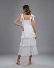 SLEEVELSS LAYERED DRESS