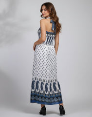 SLEEVELSS TIERED DRESS