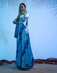 DAISY STREET PRINTED MAXI DRESS