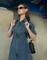 GIVO DENIM DRESS