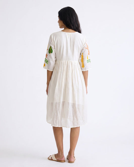 LADIES EMBROIDERY DRESS