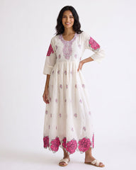 LADIES EMBROIDERY DRESS