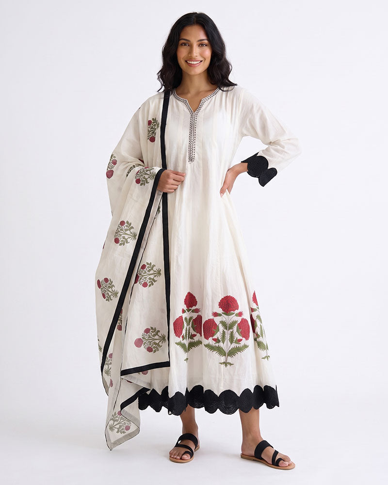 LADIES EMBROIDERY DRESS