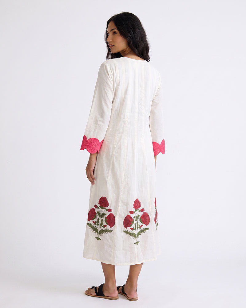 LADIES EMBROIDERY DRESS