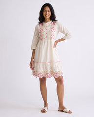 LADIES EMBROIDERY DRESS