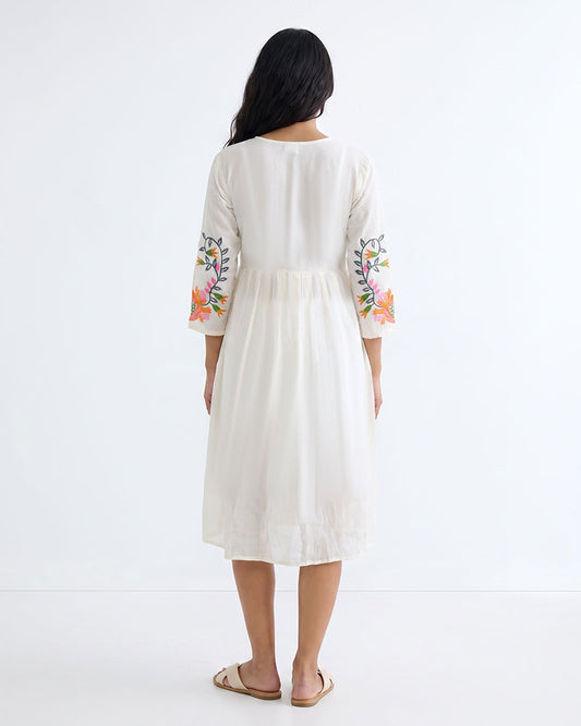 LADIES EMBROIDERY DRESS