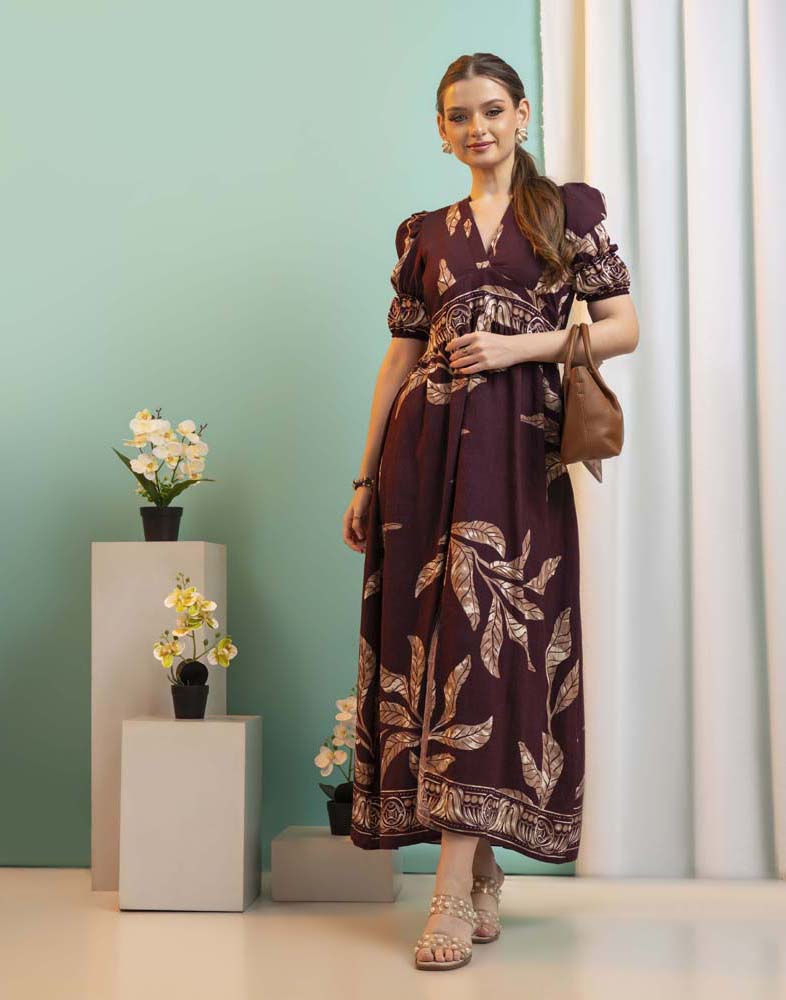 GIVO PRINTED DRESS