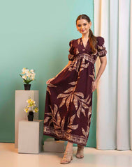 GIVO PRINTED DRESS