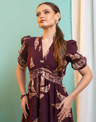 GIVO PRINTED DRESS