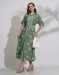 GIVO PRINTED DRESS