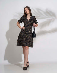 GIVO PRINTED DRESS