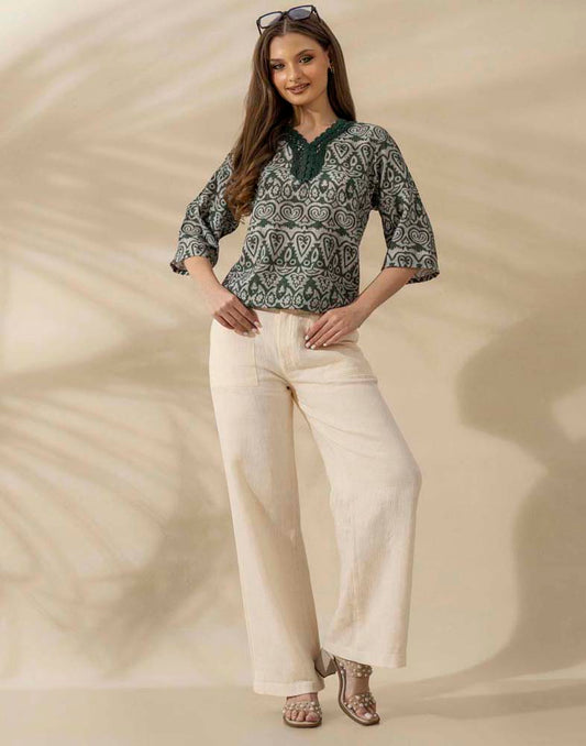 GIVO PRINTED TOP