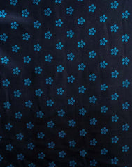 ETHNIC FUSION PRINTED BATIK INSPIRED SILK SAREE