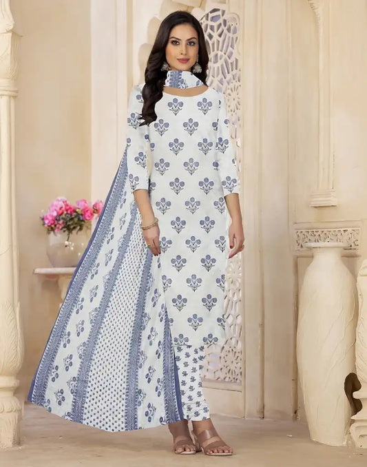 Tops Unstitched Shalwar Material