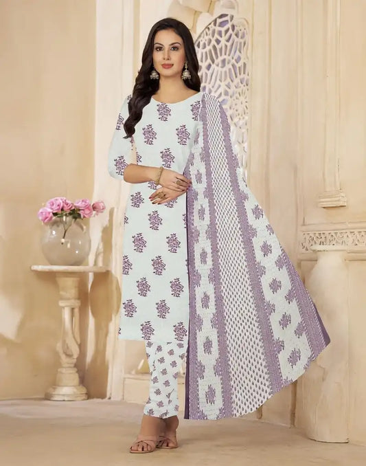 Tops Unstitched Shalwar Material