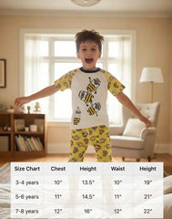 Boys kids 2pcs pajama set [3-8 Years]