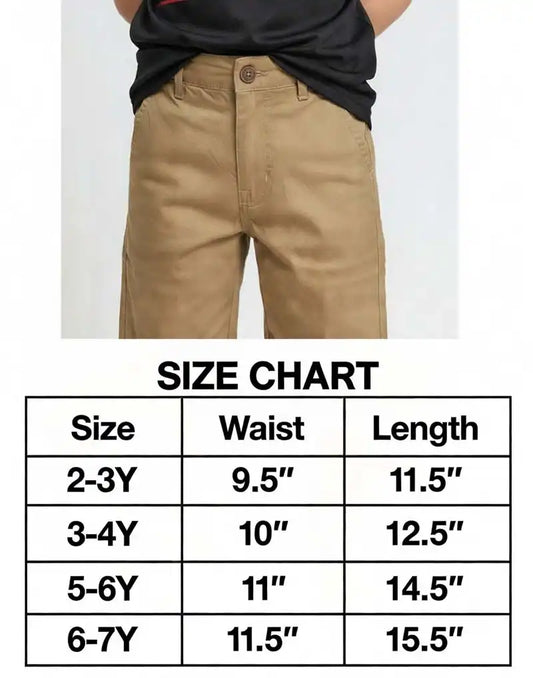 BOYS  CASUAL SHORT (2-7 Years)