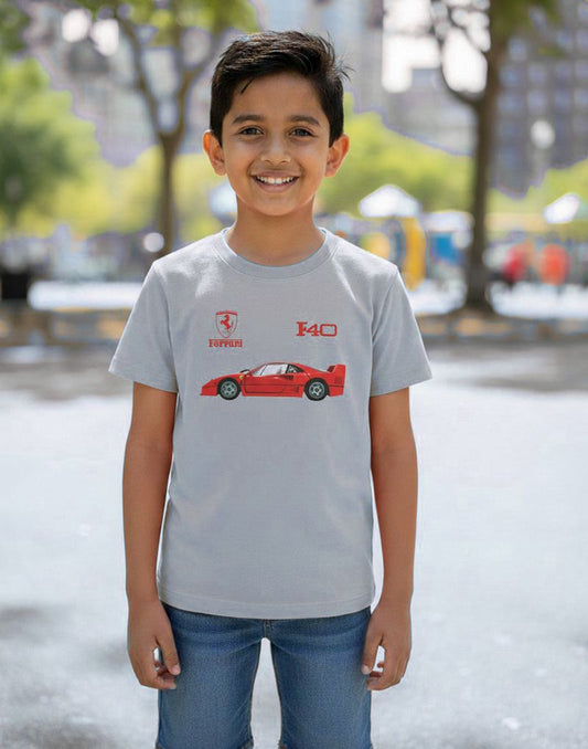 BOYS PRINTED T - SHIRT