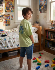 BOYS PRINTED T - SHIRT