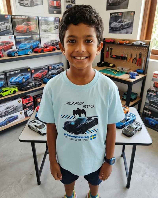BOYS PRINTED T - SHIRT (2-8 YEAR)