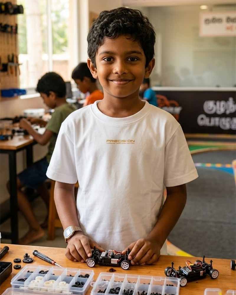BOYS PRINTED T - SHIRT (2-8 YEAR)