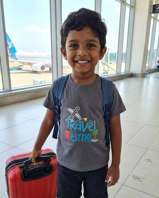 BOYS PRINTED T - SHIRT (2-8 YEAR)