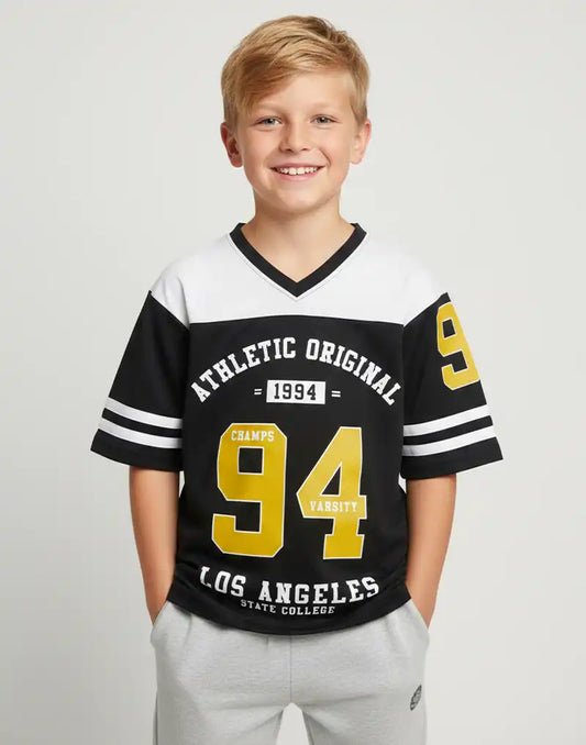 BOYS PRINTED T - SHIRT