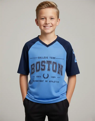 BOYS PRINTED T - SHIRT