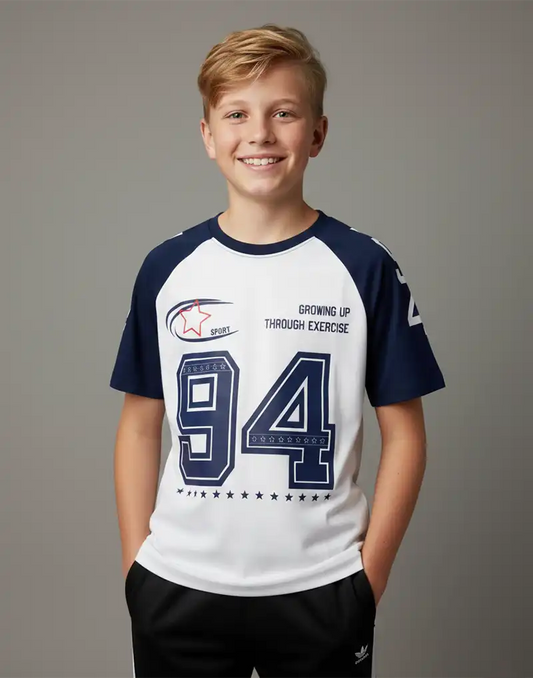 BOYS PRINTED T - SHIRT