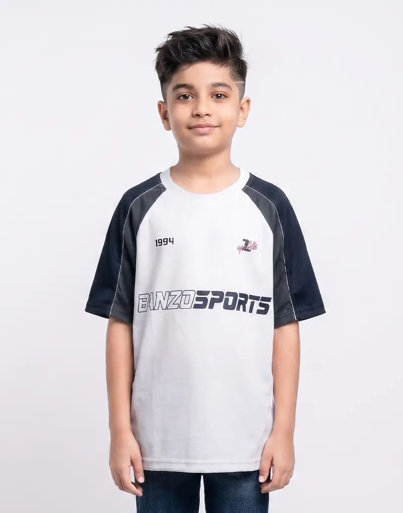 Enzo Oversize Boys Printed T-Shirt