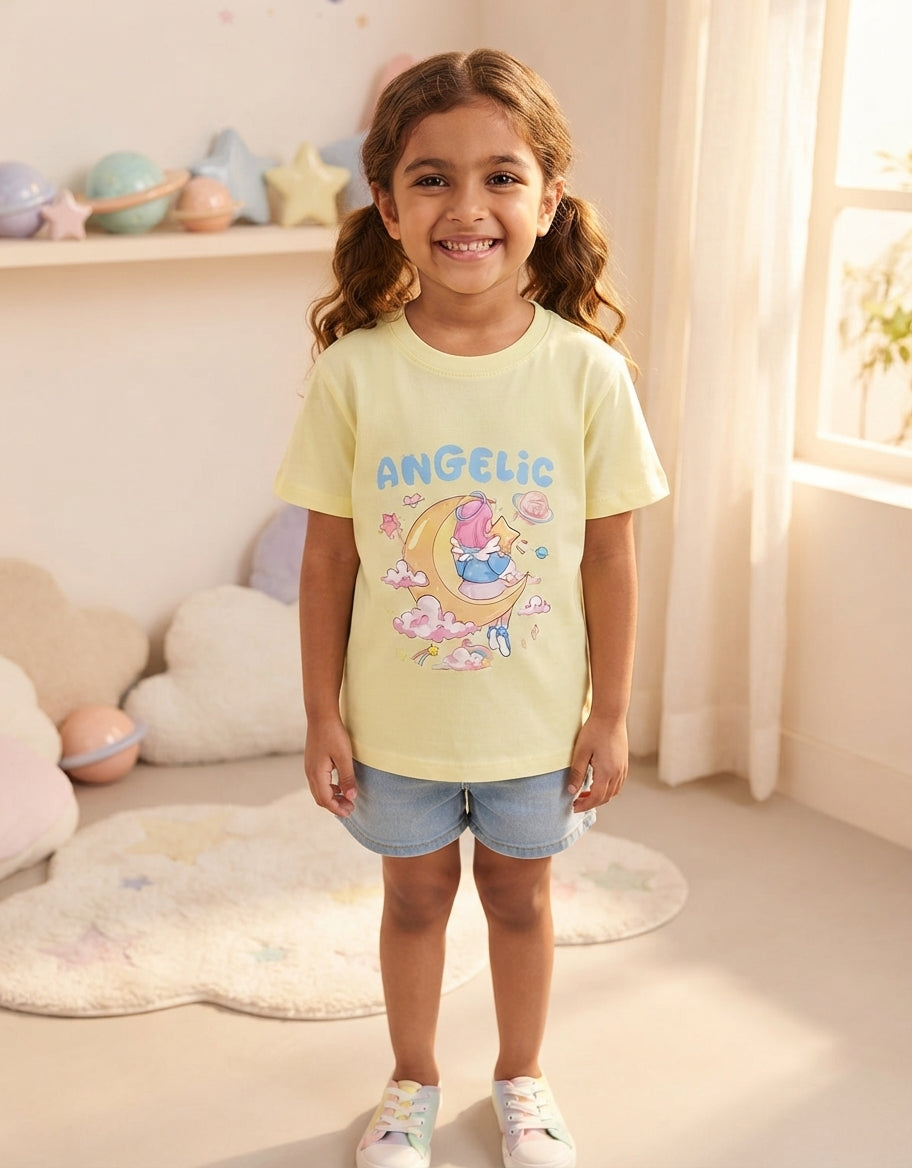 AMY GIRLS T-SHIRT  (Age : 7-14 Years)