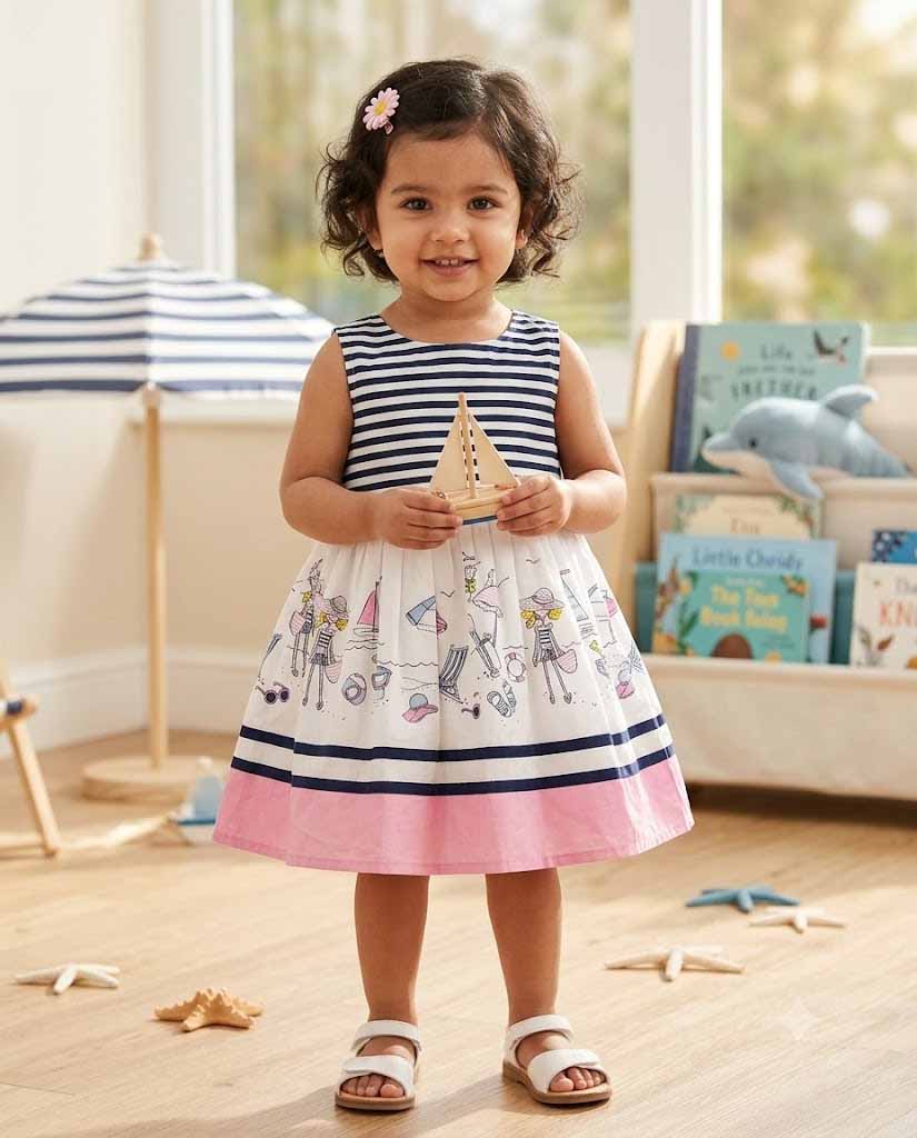 AMY GIRLS FROCK (6-18 Months)