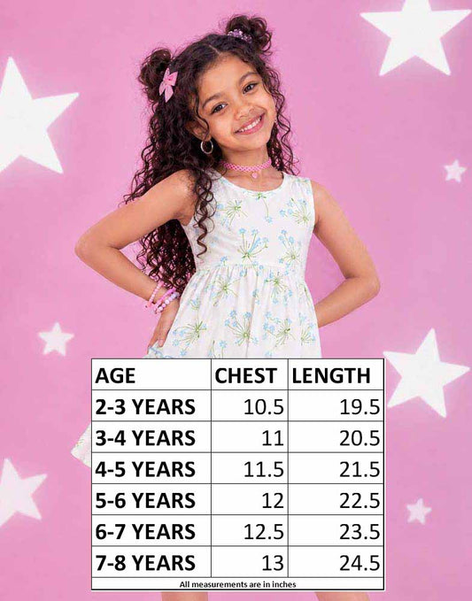 AMY GIRLS FROCK [ 2-8 years ]