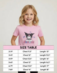 GIRLS T- SHIRT [ 2-8 years ]