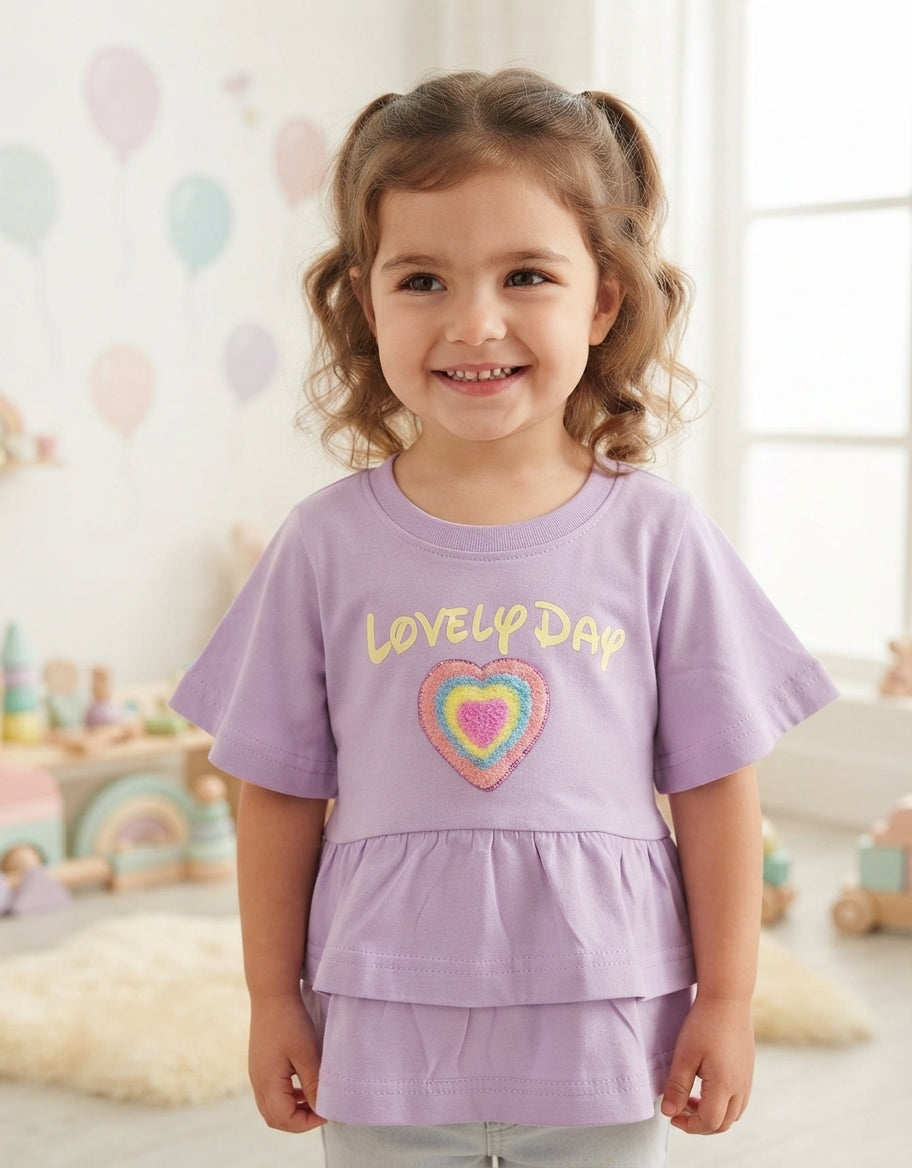 AMY GIRLS T-SHIRT  [ 2-8 years ]