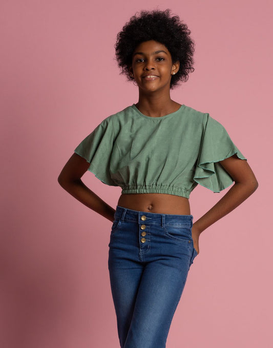 0507400228GRN (1)girls crop top_fashion bug_srilanka_compressed