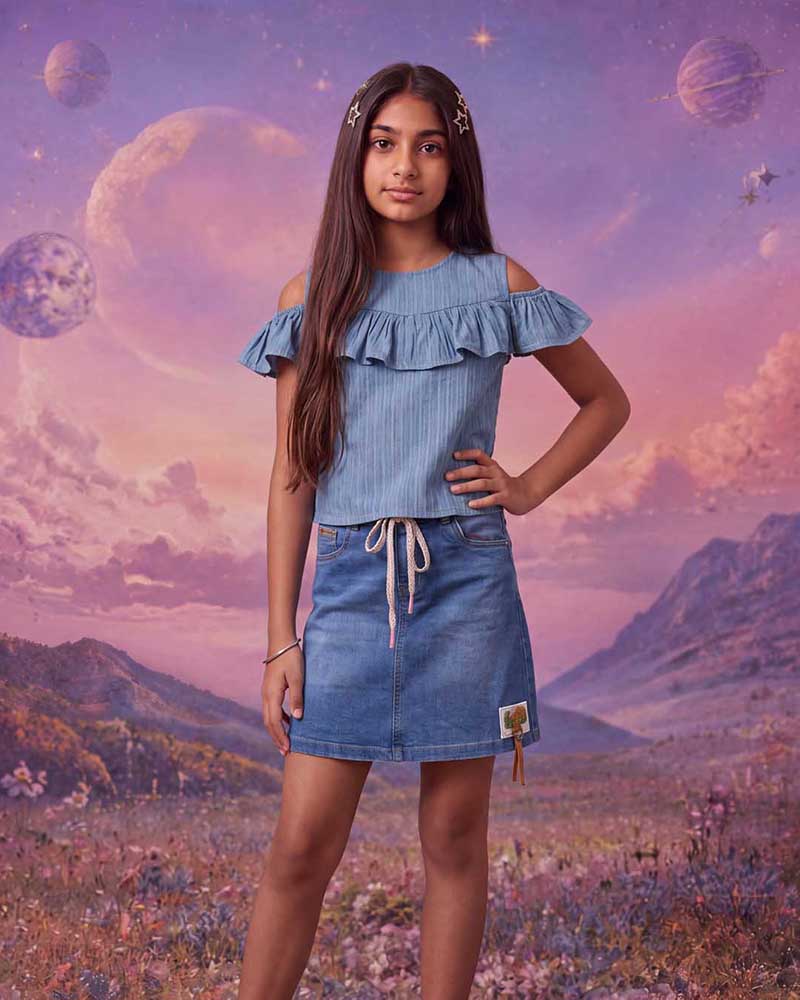 AMY GIRLS BLOUSE (09-15 YEARS)