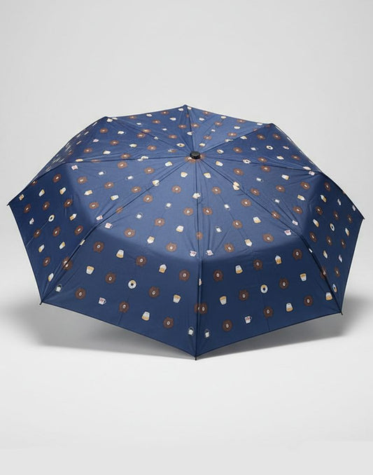Printed 3 Folding Umbrella
