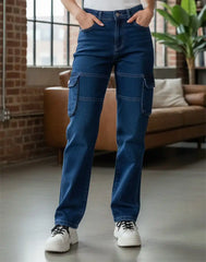 CARGO DENIM PANT