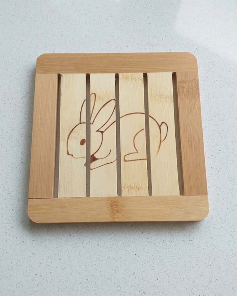 WOODEN TRIVET