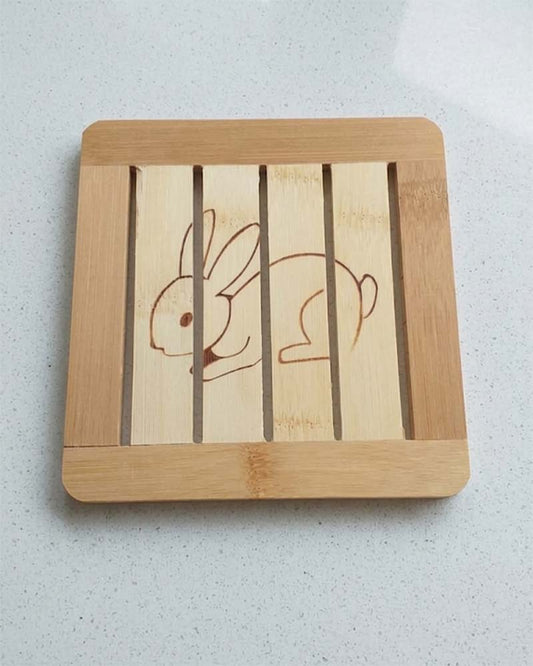 WOODEN TRIVET