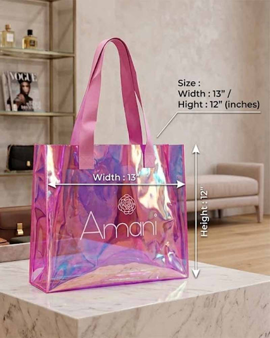 Holographic tote bag