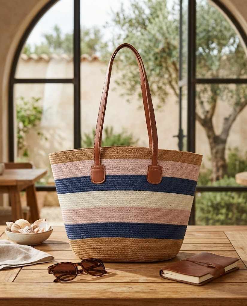 Ladies Shoulder Beach Bag