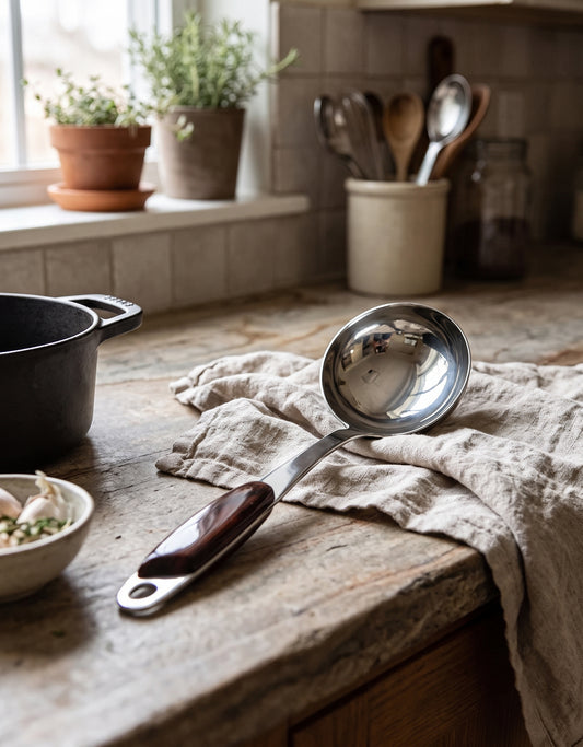 kitchen utensils set soup ladle