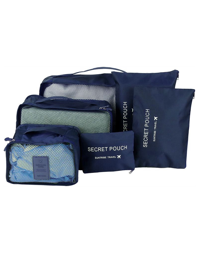 6pcs Luggage Travel Organizers For Suitcase