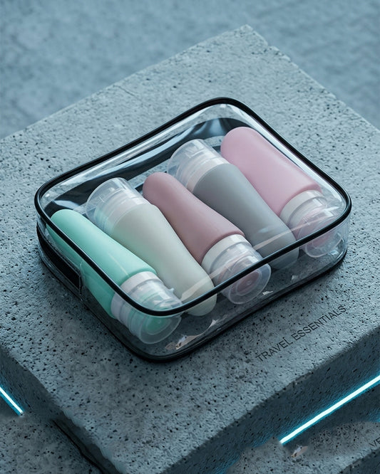 TRAVEL ESSENTIALS BOTTLE SET